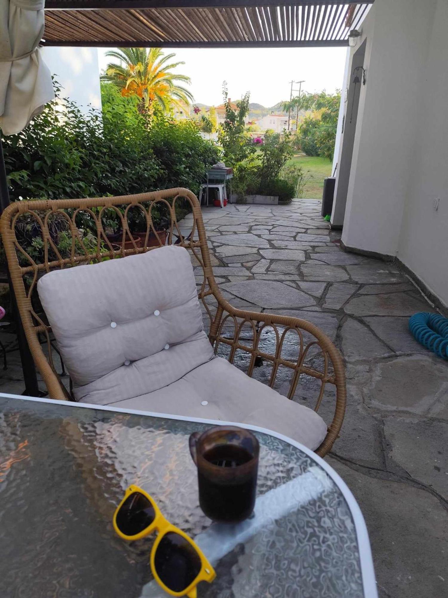 Andromeda Shell House Villa Pefkochori Exterior photo